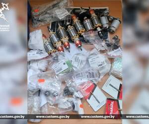 Белоруска попыталась тайно провезти через границу запчасти для электроинструментов в автомобиле